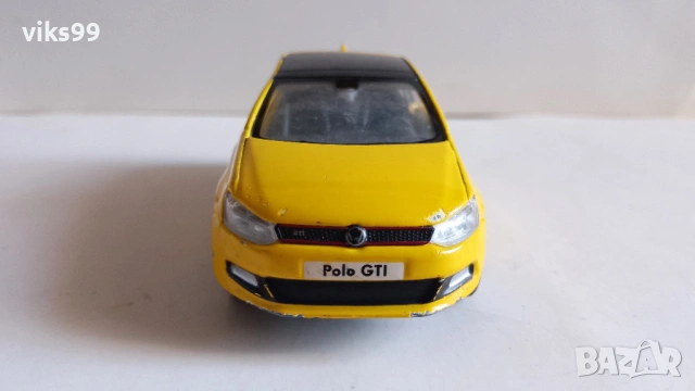Bburago VOLKSWAGEN Polo GTI Mark 5 Мащаб 1:32, снимка 7 - Колекции - 53109289