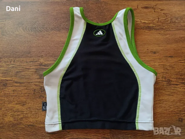 Vintage Adidas спортно бюстие, снимка 2 - Корсети, бюстиета, топове - 50155616