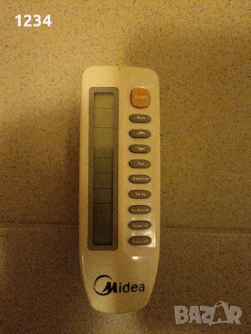 Дистанционно за климатик midea, снимка 1 - Климатици - 37706532