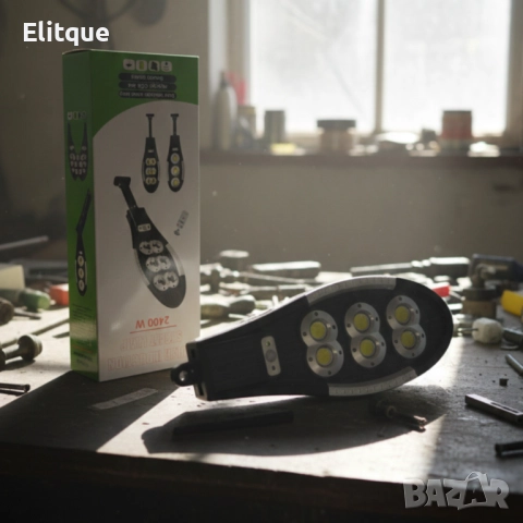 Интелигентна соларна улична лампа – 180W енергийна ефективност и яркост