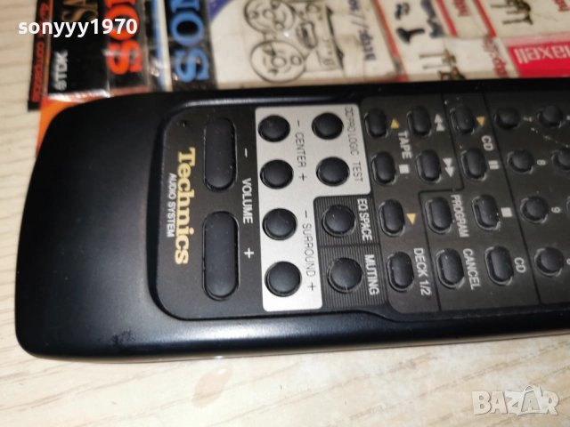 technics audio system remote control 0101261717, снимка 10 - Аудиосистеми - 52948980