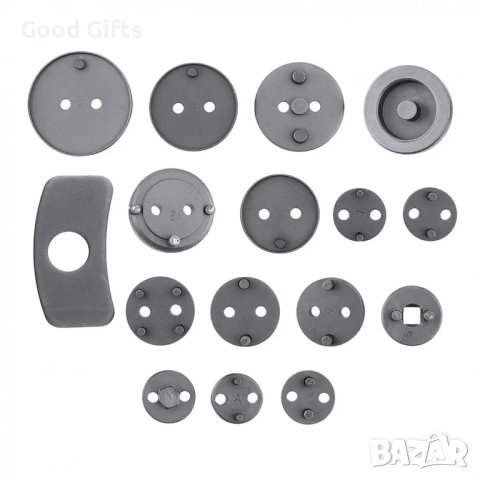 Комплект инструменти за спирачни апарати и накладки, 18 части, снимка 5 - Аксесоари и консумативи - 43015294