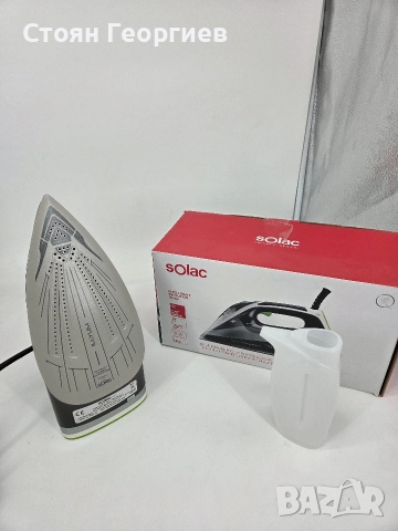 Парна ютия Solac CVGBB Easy Temp Evolution Pro , снимка 4 - Ютии - 52807562