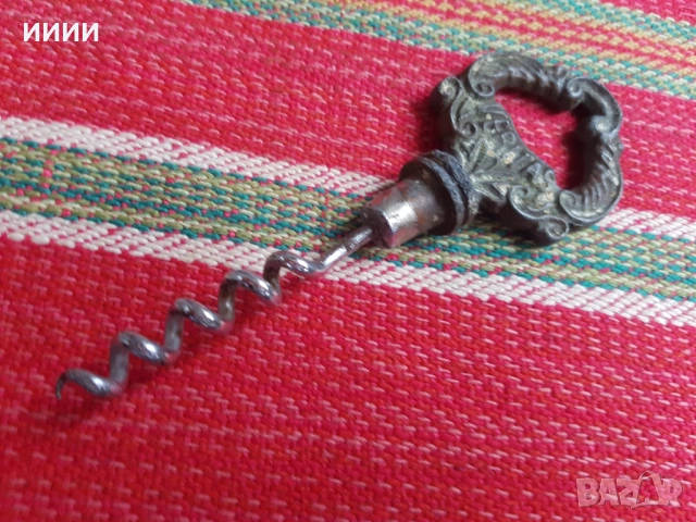 Тирбушон ключ IN VINO VERITAS, снимка 2 - Антикварни и старинни предмети - 53249992