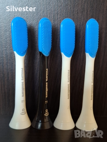 Резервни Глави/Накрайници за почистване на езика Philips Sonicare W, TongueCare+, снимка 5 - Други - 46886293
