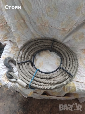 стоманено въже за тирфор, снимка 2 - Други инструменти - 53228203