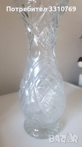 Луксозни кристални вази. , снимка 3 - Вази - 52534915