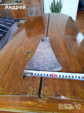 Старинна мотика,мотичка,прашулче #7, снимка 2 - Антикварни и старинни предмети - 37216931