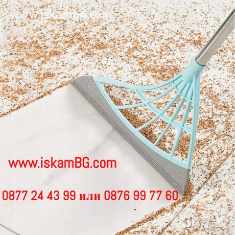 Силиконова метла за сухо и мокро почистване MULTIFUNCTION SCRAPPING BROOM - КОД 3855, снимка 2 - Мопове, кофи, четки и метли - 40015409