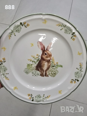 великденски чинии зайче