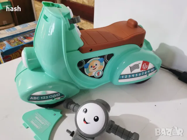 Тротинетка-играчка Fisher-Price за малко дете HMV76, снимка 9 - Електрически играчки - 49174087
