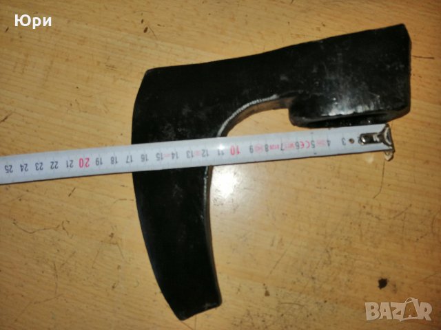 Продавам стара  българска кована брадва с маркер, снимка 2 - Други инструменти - 32855889