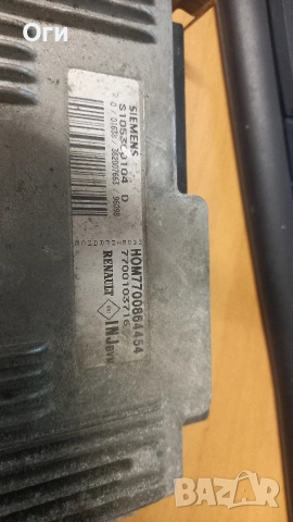 Компютър за Рено Меган 1.6 75к.с. S105300104 D / HOM7700864454 / 7700103716, снимка 2 - Части - 53055764