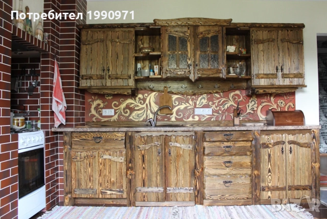 Кухни по попоръчка. Масив. Маси и плотове. Орех, дъб, чам, череша, круша, чинар, бряст, акация., снимка 8 - Кухни - 52476394