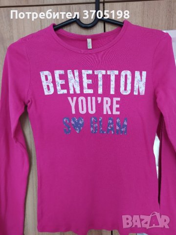Детска блуза BENETTON в идеално състояние, снимка 1 - Детски Блузи и туники - 40384148