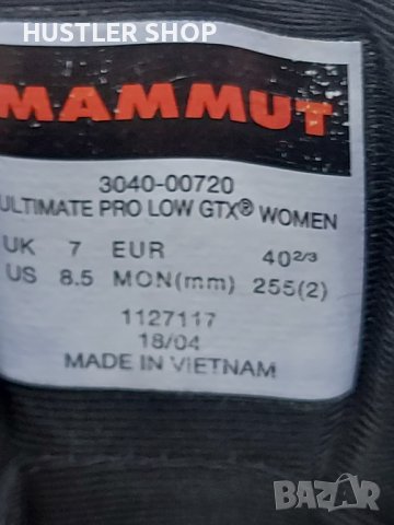 Дамски туристически обувки MAMMUT. Номер 40, снимка 4 - Маратонки - 42930383