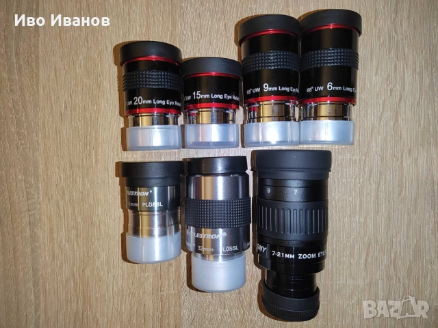 Продавам рефракторен телескоп Sky-Watcher Evostar 90/900, снимка 7 - Други ценни предмети - 52816634