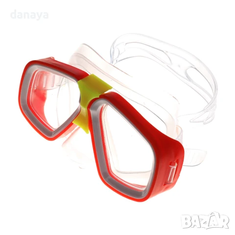 5934 Цветни очила за плуване със силиконова каишка