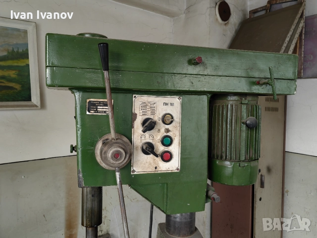 Настолна бормашина ПН -161, снимка 3 - Други машини и части - 52896102