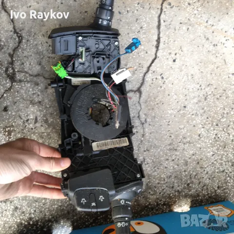 Лостове управление светлини, мигачи, чистачки за Renault Scenic II, 2005г., 61880051.H, 61880051H, 6