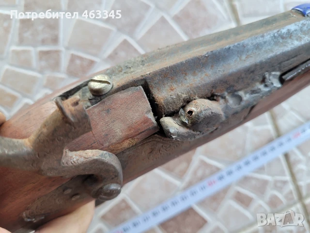 Пушка, кремъклийка, евзи, снимка 15 - Антикварни и старинни предмети - 51085236
