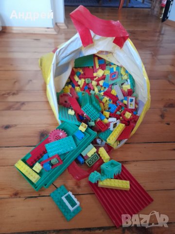 Стар пластмасов конструктор #2, снимка 3 - Други ценни предмети - 39270594