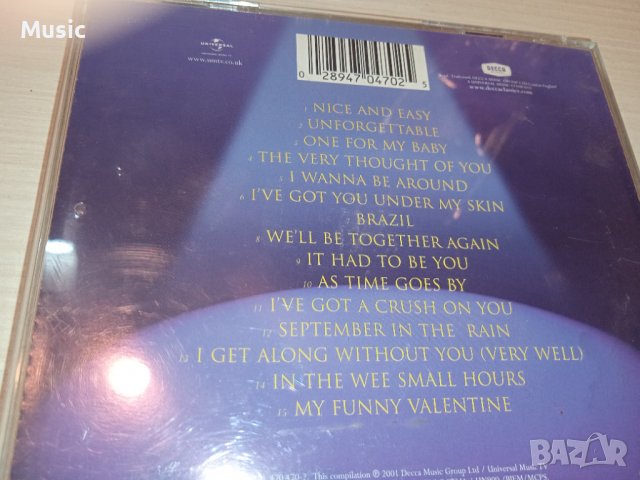 Des O'Connor ‎– Tribute To The Crooners - оригинален диск, снимка 2 - CD дискове - 39958145