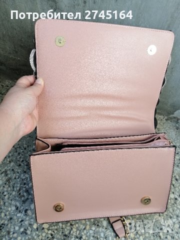 Нова Розова чанта , снимка 4 - Чанти - 42973190
