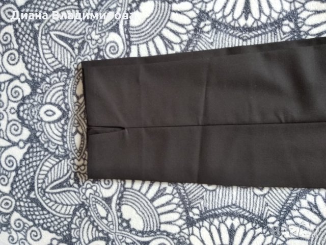 Нов дамски тъмнокафяв панталон, снимка 3 - Панталони - 32432329