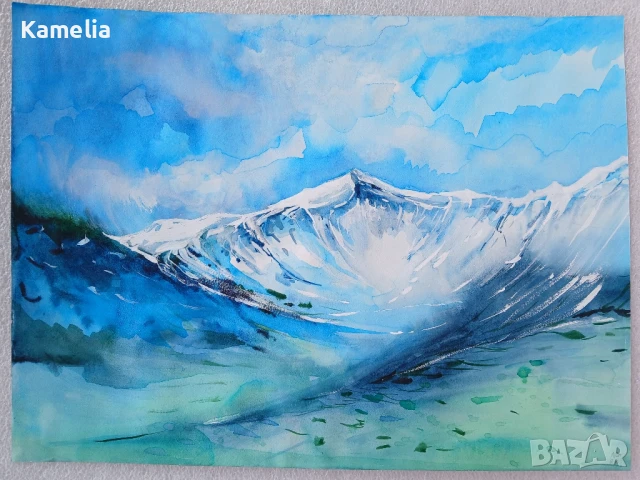 Картина: "В прегръдките на Рила планина"