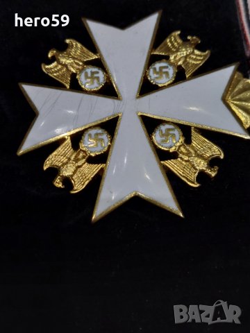 Комплект със звезда Немски орден 2 степен/дойче адлер/ WW2, снимка 11 - Антикварни и старинни предмети - 35192589