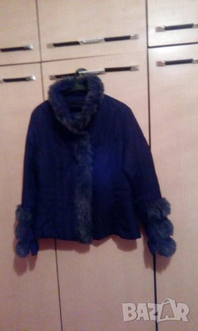 М. Тънко шушляково дамско яке. Графит., снимка 8 - Якета - 34886916