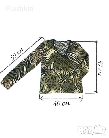 Дамска блуза L, снимка 4 - Блузи с дълъг ръкав и пуловери - 43204430