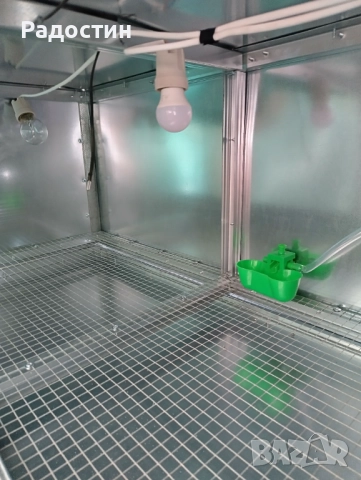 Брудер с клетка дълга 150см широка 50 см висока 100см , снимка 6 - За птици - 51708165