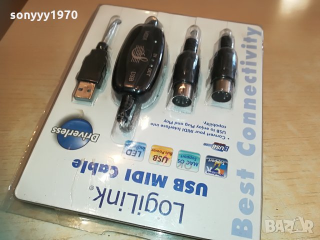 logilink usb midi cable germany 0504211854, снимка 4 - Други - 32436259