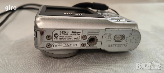 Цифров фотоапарат Nikon COOLPIX L4, снимка 7 - Фотоапарати - 52535484