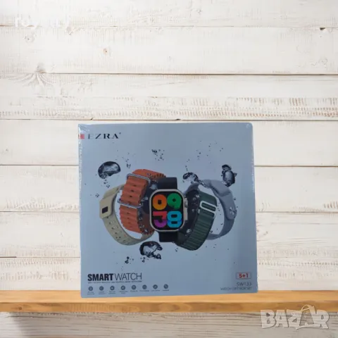 Стилен смарт часовник, Smart Watch Ezra, 5+1 SW133, снимка 5 - Смарт гривни - 49223984