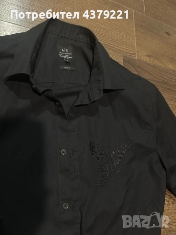 Мъжка риза Armani, снимка 2 - Ризи - 52459811