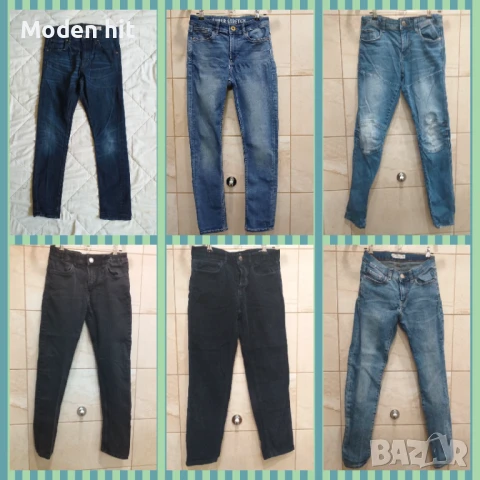 H&M, Zara, Rider, The Rocker - дънки и панталон за момче - размер 146/152 см. /11-12 г./