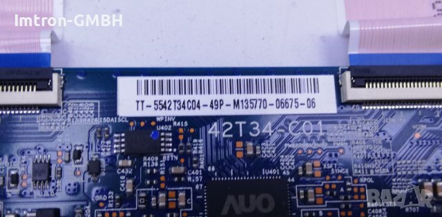 T-CON Board T420HVN06.1  CTRL BD 42T34-C01  For 42''TV LG, снимка 2 - Части и Платки - 37652567