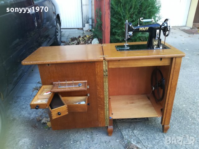 PFAFF-ANTIQUE-GERMANY-LIKE NEW 2111211702, снимка 5 - Антикварни и старинни предмети - 34879961