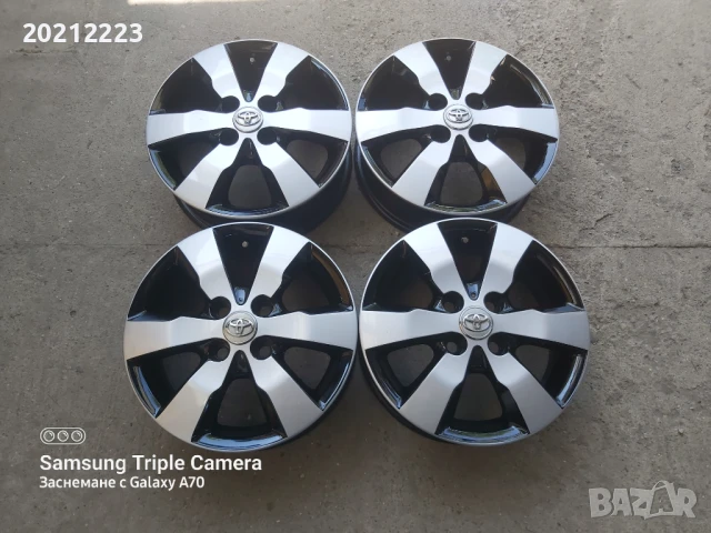 4 броя алуминиеви джанти за Тоyota Aygo 14, снимка 3 - Гуми и джанти - 50525142