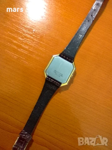 LUCERNE, SWITZERLAND, VINTAGE, LADIES WRISTWATCH, HAND WINDING, GOLD PLATED, LEATHER STRAP, 1980S., снимка 7 - Дамски - 51192918