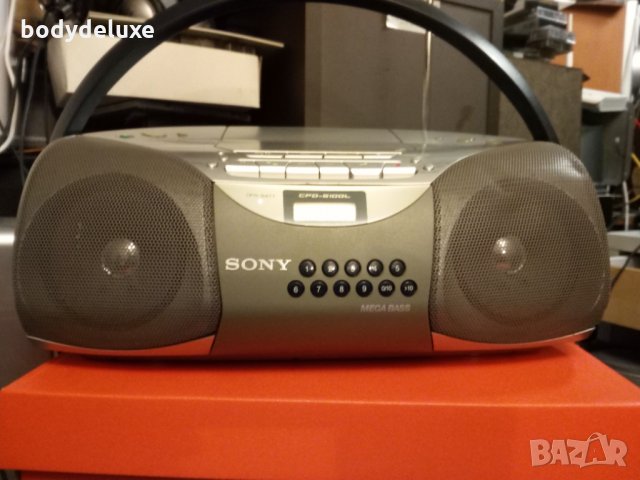 Sony CFD-S100L радиокасетофон компактдиск плейър, снимка 2 - Радиокасетофони, транзистори - 13567420