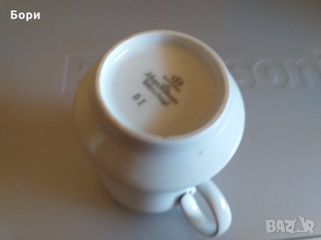 Баварски порцелан голяма сосиера и каничка, снимка 11 - Чинии - 32965674