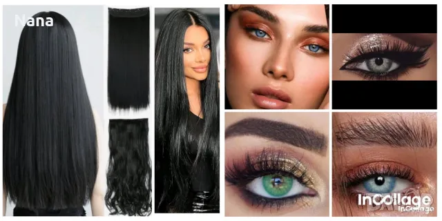 Продажба на екстеншън и цветни лещи 