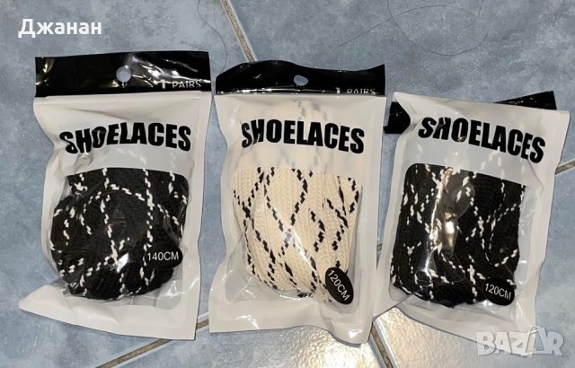 Широки връзки за обувки/маратонки с пискюл, снимка 5 - Други - 43025579