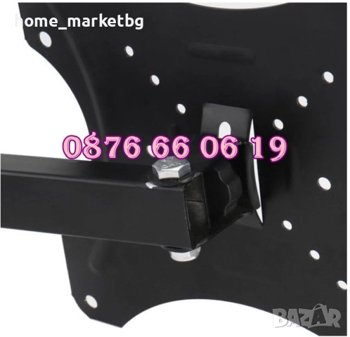 Въртяща стойка за телевизор за стена 14-42", подвижна стойка до 35кг, снимка 4 - Стойки, 3D очила, аксесоари - 52503010