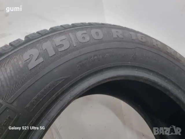 2бр зимни гуми 215/60/16 SEMPERIT L02753 , снимка 4 - Гуми и джанти - 49689719