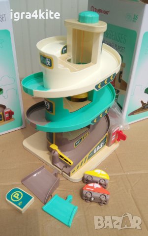 НАМАЛЕНА ЦЕНА! TopBright Dubai Deluxe Garage писта с асансьор и колички, снимка 10 - Образователни игри - 36767645
